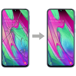 Výměna dotykového skla - Samsung A405 Galaxy A40 (Exchange systém)