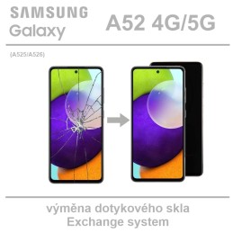 Výměna dotykového skla Samsung A525/A526 Galaxy A52 (Exchange systém)