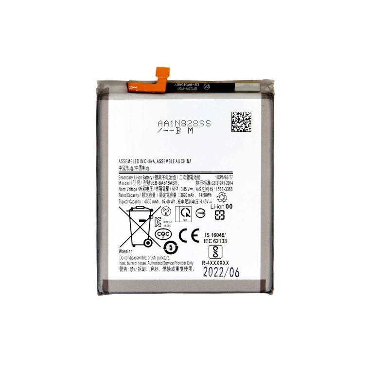 Neoriginální baterie pro Samsung EB-BA515ABY Li-Ion 4000mAh (OEM)